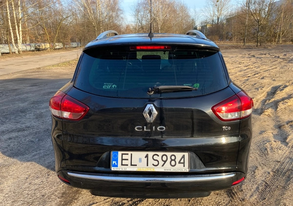 Renault Clio cena 28500 przebieg: 131763, rok produkcji 2015 z Łódź małe 407